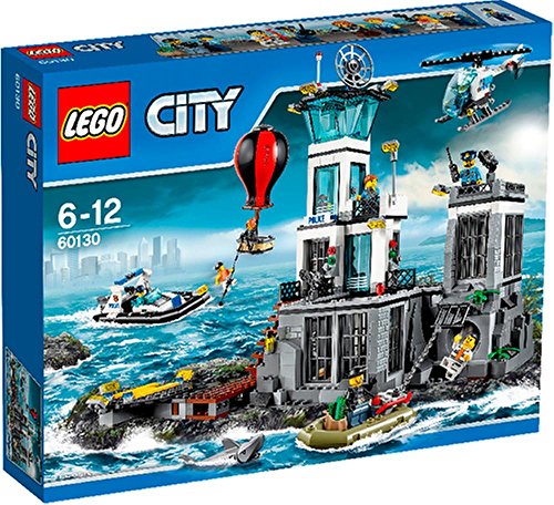 Preisvergleich Produktbild LEGO® City 60130 Polizeiquartier auf der Gefängnis - Insel
