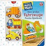Mein großes Fahrzeuge Puzzle-Spielbuch: Ab 18 Monaten (ministeps Bücher) by Sabine Cuno, Klaus Bliesener
