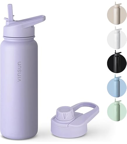 Wilgrotst Roestvrijstalen Waterfles met Rietje 946 ml, Isolerende