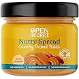 Open Secret Peanut Butter Crunchy | 295g | Unsweetened | 30g Protein | High Protein Peanut Butter, Peanut Butter Unsweetened, Vegan, Cholesterol Free, Zero Trans Fat | Made with Jaggery (Pack of 1)