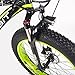 RICH BIT Bicicleta eléctrica para hombres E-bike Fat Snow Bike 1000W-48V-17Ah Li-batería...