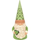 Enesco Jim Shore Heartwood Creek İrlanda C&uuml;cesi Yonca Fig&uuml;rl&uuml;, 15 cm, &Ccedil;ok Renkli