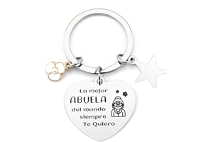 Twidels Llavero Abuela Regalos Abuela Regalo Abuela Cumpleaños Regalos Abuelas Primerizos Regalo para la Abuela en Acción de Gracias Regalos para Abuela Regalo Navidad de La Abuela Regalo para Abuela