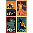 Frank Herbert Dune Series Collection 4 Books Collection Set (Children Of Dune, God Emperor Of Dune, Heretics Of Dune, Chapter House Dune)