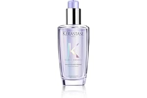 KERASTASE Kérastase, Blond Absolu, Huile Concentrée Réparatrice Intense, Anti-Fourches & Thermo-Protecteur Sans Rinçage, Pour Cheveux Blonds Sensibilisés, Méchés ou Décolorés, Huile Cicaextrême, 100 ml