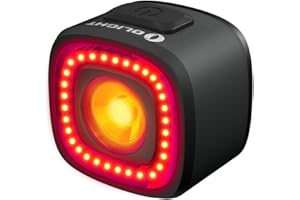 OLIGHT RN120C Lampe VTT LED Éclairage Vélo Arrière Puissant 120 Lumens 5 Modes de Luminosité Étanche IPX6 Rechargeable Type C pour Deplacements Urpains Cyclisme sur Route Rando