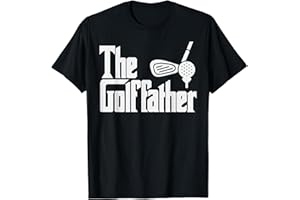 BOREDKOALAS FATHERS DAY T-SHIRTS DADDY GIFTS Funny Fathers Day The Golf-father Golf Dad Golfer Gift Maglietta