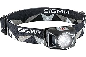 ‎SIGMA SIGMA Headled II | Stirnlampe mit 4 Leuchtmodi | wiederaufladbare, batteriebetriebene Stirnleuchte