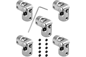 Universell axelkoppling 8 mm till 8 mm, 5 stycken