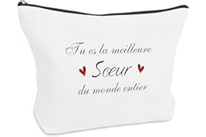 KOUDINDG Idee Cadeau Soeur Original, Pochette Cadeau pour Soeur Noel Anniversaire