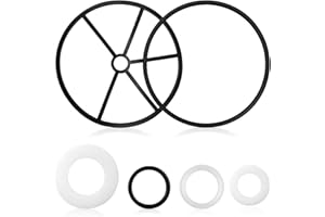 RFYTDCF Ersatz Dichtungsring Poolpumpe, Bestway Flowclear Dichtung für Sandfilteranlage 6-Wege-Ventil Gummi Pool Dichtung Flowclear Ersatzteile Kompatibel mit Hayward Vario-Flo XL-Ventilfilter