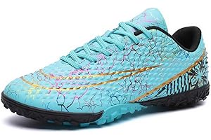 QILTON Football Boots Mens Astro Turf Football Boots Youth Profession Athletics Football Trainers Shoes Indoor Soccer Shoes