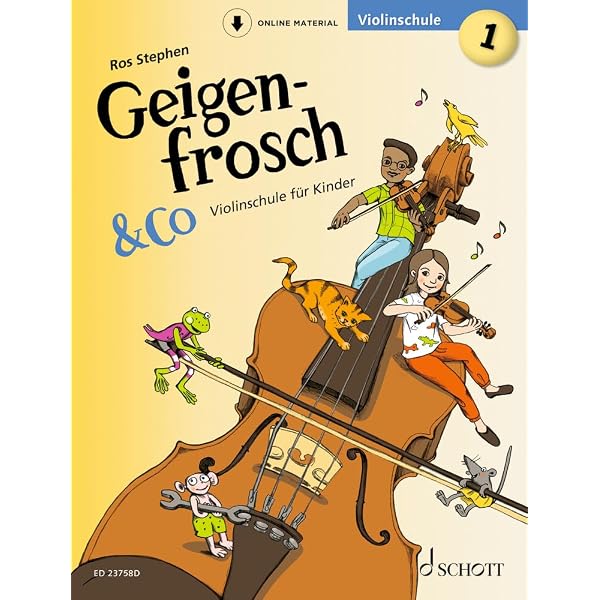 Geigenfrosch & Co: Theoriebuch 1: Violine. Lehrbuch. : Stephen