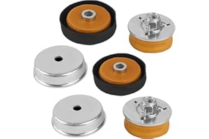 LIANGREN Federbeinstützlager Domlager Reparatursatz Stoßdämpferdichtung Federbeinhalterungen Ersatz für BMW 1er 3er X1 E81 E87 E88 E90 E91 E92 E93 33506771737 33506767010 Hinten Links Rechts