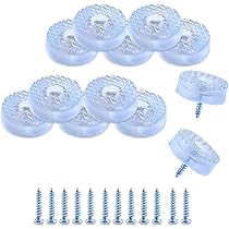 Zioer 20 Piedini Per Obili, Gabe Rotonde Da 3 C, Piedini Neri Per - Foto 2