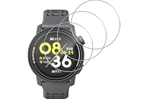 GEEMEE per Coros Pace 3/Coros Pace 2 Pellicola Vetro Temperato, 3 Pack Durezza 9H Copertura Completa Protezione Schermo Vetro Temperato Anti Graffi Protector per Coros Pace 3/Coros Pace 2- Trasparente
