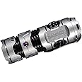 Fiudiry Time Scroll Titanium Stonewash III LED Pocket Flashlight, Up to 2500 Lumens Super Bright, EDC Portable Flashlight Fun Decompression, Waterproof, 4 Modes, Perfect for Hiking, Emergency Outdoor