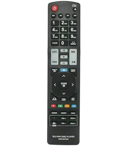 Fernbedienung Für Pioneer Blu-ray Player – Passt Zu XW-NA1K-K, XWNAV1K & XWNAV1KK