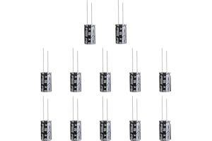 Xerteam 12 Stück Kondensatoren 50V 2200UF Elkos Kondensator, 2000µF 50Volt Aluminium Elektrolytkondensator für verschiedenen elektronischen Anwendungen eingesetzt Haushaltsgeräte und Schaltnetzteile