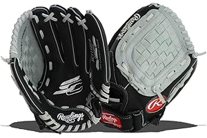Rawlings Sure Catch T-Ball & Youth Guante de béisbol | Tamaños 24.1 cm - 29.2 cm