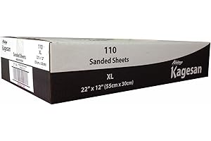 ARMITAGES PET PRODUCTS Kagesan Bulk Sanded Sheets White 22 X 12" (55 X 30cm) (Pack of 110)