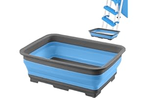 ANCSTTU Pool Fußwanne, Pool Fußbadewanne, Tragbarer Faltbar Fußbecken, Eimer Für Reisen, Camping, Outdoor, Strände, Spa, Kinder Erwachsene