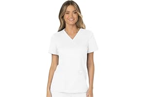 Cherokee Top-Revolution damska bluzka z kieszeniami - WWE610 - biała - L, Kolor biały, L