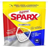 Asperox Sparx Bulaşık Tableti 180&rsquo;Li Dev Ekonomik Fırsat 3 Adet 60'lı Kaps&uuml;l