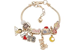 TOMICY Taylor Girl Bracelets 1 PCS DIY Singer Bracelet Singer Gift for Fans Music lover Gift Party Accessories Bracelet Bracelet Children Party Bag Jewellery Creative Gift Bracelet Necklace Gift