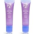 W7 Gloss Away Lip Balm Duo - Hydrating Lip Balm Set with Shea Butter & Fruit Extracts - Restores Chapped & Dry Lips - Vegan & Cruelty-Free - Blueberry