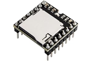 DollaTek Modulo Scheda Audio Audio Mini Lettore MP3 TF Card U Disk per Arduino DFPlay