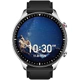 Smartwatch C10, impermeabile IP67, con cardiofrequenzimetro, monitoraggio  del sonno, contatore di calorie, pedometro, per Android/iOS (argento) :  Amazon.it