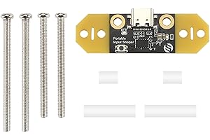 BCZAMD Stampante 3D Anteriore 2.4 Hotend Parts Portable Input Shape-r V1 con RP2040 Accessori Migliorati Supporta Clip per Anteriore 2.4 0.1 Triden-t Afterburner Stealthburner Extruder Hotend,1 pezzo