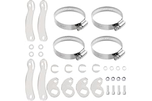 CosyCaya Torque Arm Conversion Kit 4 Sets, Compatible with Most Electric Bicycle, Protective Accessories for e-Bike Front or Rear Hub Motors
