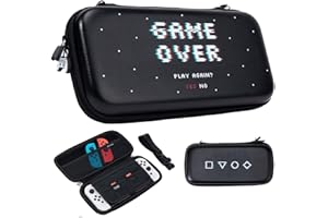 BelugaDesign Custodia per interruttore anime | Guscio da viaggio duro pastello compatibile con Nintendo Switch | Simpatica luna giapponese Kawaii