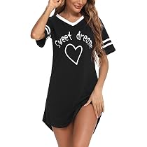 Chemise De Nuit Femme Vlazom | Manches Courtes Col V | Dentelle | 95% Coton