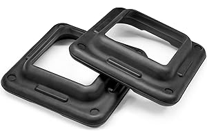 ‎YES4ALL Yes4All Aerobic Stepper, Stepbench Aerobic-Fitness Steppbrett, Übung Workout Schritt Plattform mit 4 verstellbaren Risers enthalten