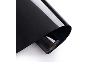 FOESKA Flex-Termoprzylepna rolka do tkaniny-30 cm x 300 cm do Cricut & Silhouette Cameo-Roller Winylowy, Bardzo wytrzymały na koszulki i odzież, łatwy do cięcia i chwastu