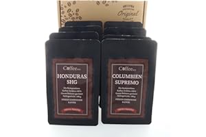 Coffeenes - Zestaw upominkowy 8 x 100 g świeżo palonych ziaren kawy 1 kg - kawa z palarni z bezpośrednim kontaktem z hodowcami kawy, prezent dla mężczyzn i kobiet, ziarna kawy 800 g