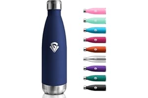 KOLLYKOLLA Bottiglia Termica 750ml, Doppia Parete Isolante, Borraccia Acciaio Inox, Borraccia Senza BPA, Antigoccia, Borraccia Termica Riutilizzabile per Adulti, Scuola, Ufficio, Campeggio, Outdoor, Viaggi