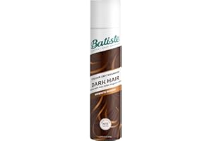 Batiste Dry Shampoo in Divine Dark with a Hint of Colour 350ml, Designed for Brunettes, No Rinse Spray to Refresh Hair in Between Washes, No White Residue for Dark Hair