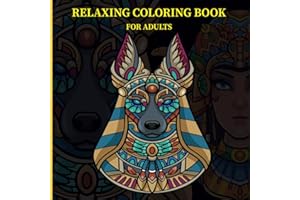 Relaxing Coloring Book For Adults: 50 Unique and Amazing Designs. Patterns in Mandala Style for Relaxation and Stress Relief