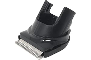 NaschLager Trimmerkopf 81634451 kompatibel mit Braun, Scherkopf Klingenblock Schneidsystem, 16 Zähne, Kunststoff schwarz, passend für BT3020 BT3021 BT3040 BT3321, MGK 3 und 5, Typ 5516 5517 5515 5541