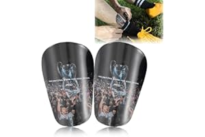 XURJUMI Protège-Tibias de Football, 2PCS de Mini Protège Tibias, 10x6cm Mini Protège-Tibias Protège-Tibias Foot Protège-Tibias de Protection Équipement pour Adolescents Adultes Garçons Filles