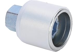 EVGATSAUTO X‑Model Car Tire Anti‑Theft Screw Bolt, Wheel Lock Nut Screw Removal Key, Nut Disassembly Tool Fit for A1 A5 A3 A4L A6L A7 Q3 Q5 A8 TT R8