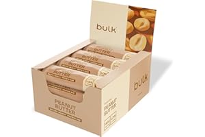 Bulk Macro Munch Barre Protéinée | White Chocolat Arachide Butter | 12 x 62g | 20g de protéines par barre | Faible en sucre | Riche en fibres | Texture à trois couches | Idéale à emporter
