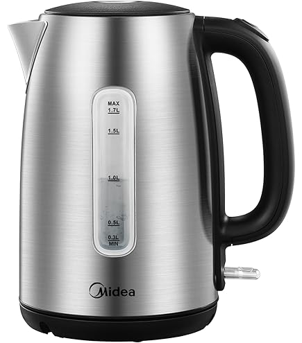 Bouilloire De Camping En Inox 1,2L – Manche Noir, Ultra Légère Pour L'extérieur