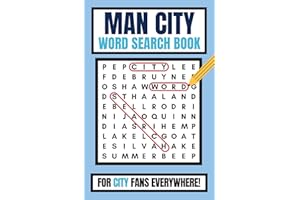 Man City Word Search Book: For City Fans Everywhere!