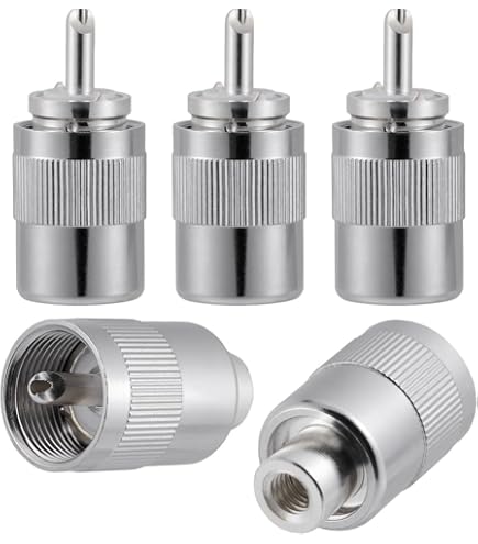 Sirio Performer P-5000 – Antenne CB Mobile Ultra Puissante 5000W Short Time, Inox, 27-30 MHz, Hauteur 1,965 M Avec Câble 4 M