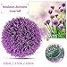 Produktbild künstliche Buchsbaum Ball Topiary Pflanze faux dekorative Pflanze Ball Lavendel lila Gras Ball grün Globus für Hochzeit Einkaufszentrum Weihnachten Wohnkultur (2pcs, 12cm)